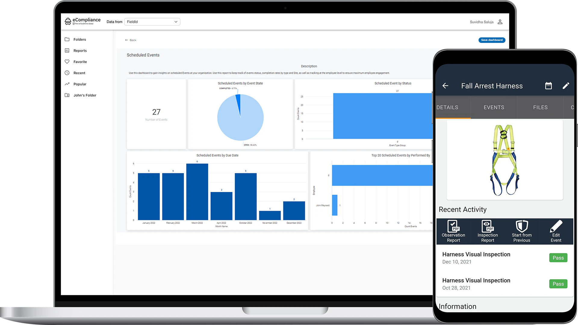 screenshot of EcoOnline Field iD